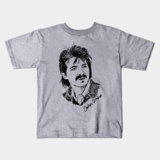 John Prine Line Kids T-Shirt